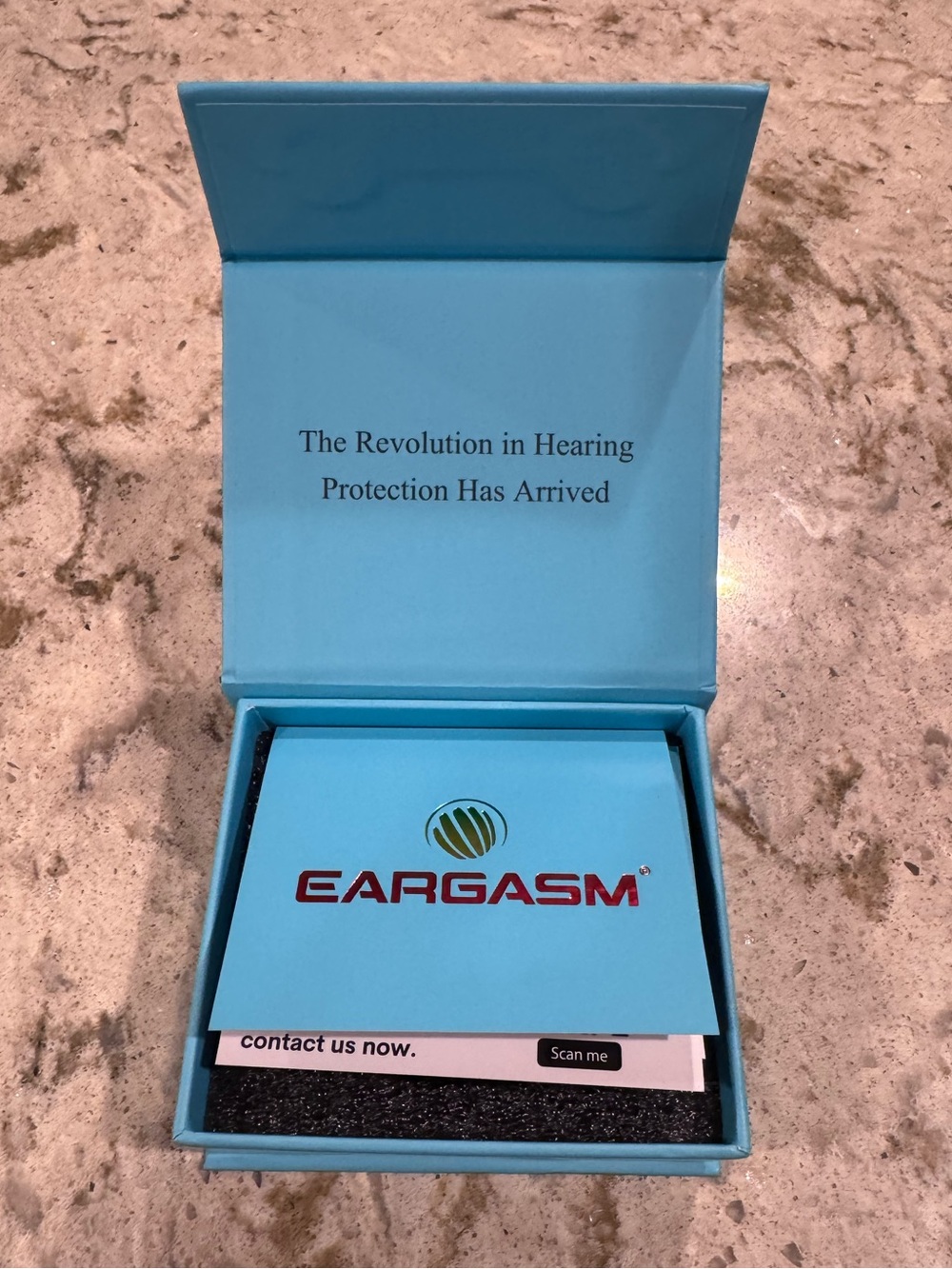 Eargasm Earplugs New Open Box